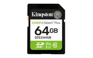 MEMORY SDXC 64GB UHS-I/SDS3/64GB KINGSTON