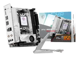 Mainboard|MSI|AMD B850|SAM5|Mini-ITX|Memory DDR5|Memory slots 2|MPGB850IEDGETIWIFI