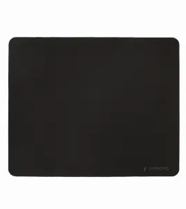 MOUSE PAD BLACK MIDDLE/MP-S-BK-M GEMBIRD