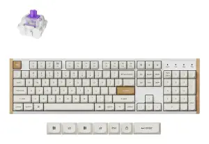 KEYBOARD WRL K10 HE SPECIAL ED/WHITE K10H-Q1 KEYCHRON
