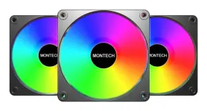 CASE FAN 120MM GF120 V2/ARGB PWM 3I1(B) MONTECH