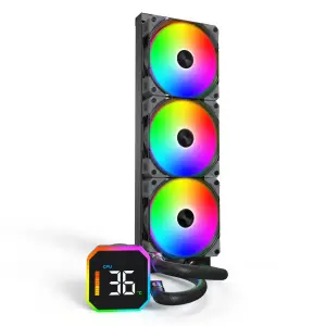 CPU COOLER MULTI SOCKET BLACK/HYPERFLOW DIGITAL 360 MONTECH