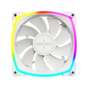 CASE FAN 120MM/RX120 PWM WHITE 3 IN 1 MONTECH