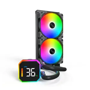 CPU COOLER MULTI SOCKET BLACK/HYPERFLOW DIGITAL 240 MONTECH