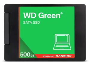SSD|SANDISK|Green|POWERED BY SANDISK|500 GB|Serial ATA III|Read speed 545 MB/s|2.5"|WDS500G5G0A