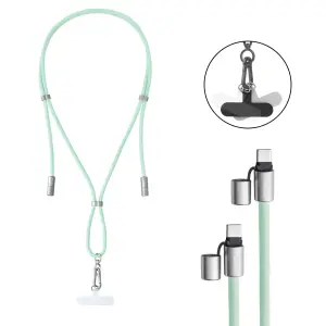 CABLE USB-C TO USB-C 1.65M/LANYARD GREEN 7991007 INTENSO