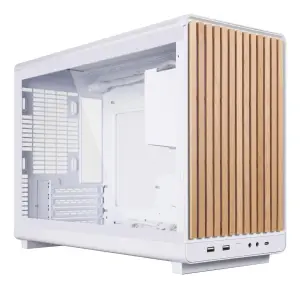 Case|LIAN LI|micro ATX/Micro-ITX|White/Wood|Micro Tower|PC|Lian Li A3 mATX / ITX Glass Edition White (G99.A3W-WDG.00)|G99.A3W-WDG.00