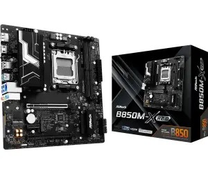 Mainboard|ASROCK|AMD B850|Socket AM5|micro ATX|RAM DDR5-SDRAM|2xSlots|1xNumber of M.2 (M) slots|B850M-X R2.0|B850M-XR2.0