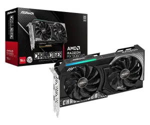 Graphics Card|ASROCK|AMD Radeon RX 9060 XT|16 GB|GDDR6|128 bit|PCIE 5.0 16x|Dual Slot Fansink|RX9060XTCL16GO