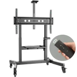 TV SET ACC MOTOR. MOBILE STAND/50-100" BLACK TS1991E-B ONKRON