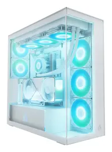 Case|ARCTIC|Xtender VG (White)|Case product features Transparent panel|Not included|Colour White|ACPCC00017A