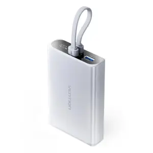 POWER BANK USB 10000MAH 22.5W/GRAY FHZM0 VENTION