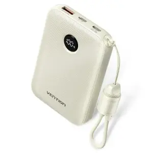 POWER BANK USB 10000MAH 22.5W/BEIGE FKAN0-C VENTION