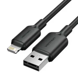 CABLE USB2.0 TO LIGHTNING/2M BLACK LAMBH VENTION