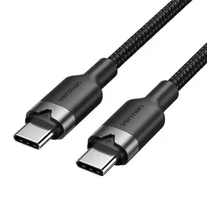 CABLE USB-C TO USB-C/2M BLACK TRDBH VENTION