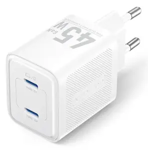 MOBILE CHARGER WALL 45W USB-C/2P WHITE FEFW0-EU VENTION