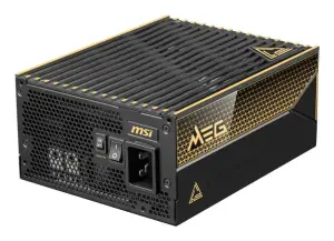 Power Supply|MSI|MEG AI1600T PCIE5|ATX 3.1|1600 Watts|Efficiency 80 PLUS TITANIUM|MEGAI1600TPCIE5
