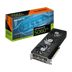 Graphics Card|GIGABYTE|NVIDIA|GeForce RTX 5060 Ti|2617 MHz|16 GB|GDDR7|128 bit|PCI Express 5.0|Active|GV-N506TEAGLEMAXOC-16GD