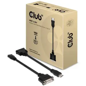 I/O ADAPTER HDMI TO DVI-D/CAC-HMD>DFD CLUB3D