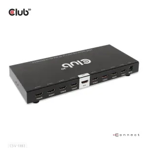VIDEO SPLITTER HDMI 8PORT/3D 4K 60HZ CSV-1383 CLUB3D