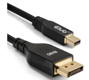 CABLE MINI DP TO DP 1M/M/M CAC-1116 CLUB3D