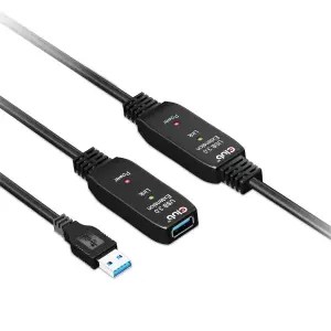 CABLE USB3.2 REPEATER 10M/M/F CAC-1405 CLUB3D