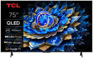 TV Set|TCL|75 "|4K Ultra HD|3840 x 2160 pixels|Flat|16:9|QLED|75T69C