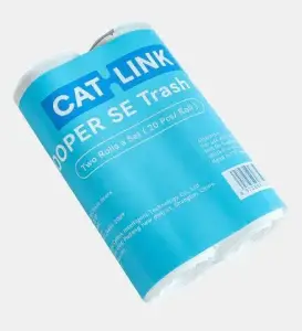 CAT LITTER BOX ACC TRASH BAGS/2ROLLS CL-TB-02 CATLINK