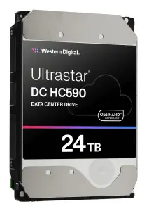 HDD|WESTERN DIGITAL|SAS|3.5 "|7200 RPM| 24 TB|WUH722624AL5204 0F59373|Ultrastar DC HC590|0F59373