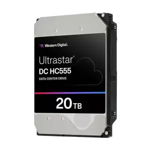 HDD|WESTERN DIGITAL|SAS3|3.5 "|Buffer 512 MB|7200 RPM| 20 TB|WUH722020CL5204 0B47749|Ultrastar DC HC555|0B47749