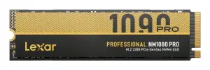 SSD|LEXAR|NM1090 Pro|1TB|M.2|NVMe|3D TLC|Write speed 10000 MBytes/sec|Read speed 14000 MBytes/sec|3.8mm|TBW 700 TB|MTBF 1500000 hours|LNM109P001T-RNNNG