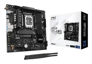Mainboard|ASROCK|Intel B860 Express|LGA1851|Micro-ATX|Memory DDR5|Memory slots 4|B860MPRO-AWIFI