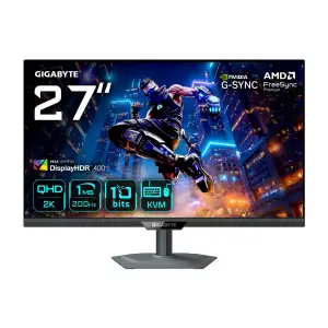 LCD Monitor|GIGABYTE|27 "|2560 x 1440 pixels|Quad HD|Native aspect ratio 16:9|LED|Flat|M27Q2EK