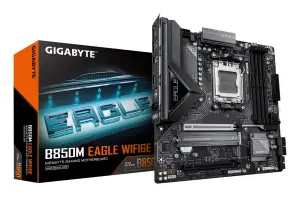 Mainboard|GIGABYTE|AMD B850|SAM5|Micro-ATX|Memory DDR5|Memory slots 4|B850MEAGLEWF6E