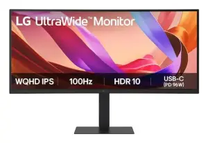 LCD Monitor|LG|34 "|3440 x 1440 pixels|Wide Quad HD|Native aspect ratio 21:9|LCD|Curved|34U650A-B