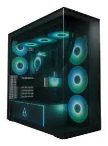 Case|ARCTIC|EATX|Black|Midi Tower|PC|ACPCC00015A