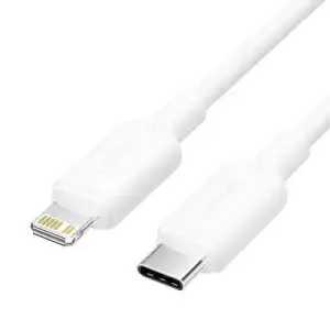 CABLE USB-C TO LIGHTNING/1M WHITE LAKWF VENTION