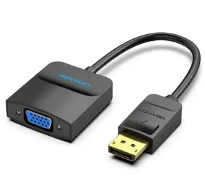 I/O ADAPTER DP TO VGA/0.15M BLACK HBFBB VENTION