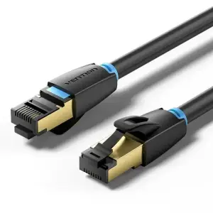 PATCH CABLE CAT.8 SFTP/3M BLACK IKABI VENTION