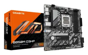 Mainboard|GIGABYTE|AMD B850|Socket AM5|micro ATX|RAM DDR5-SDRAM|4xSlots|2xNumber of M.2 (M) slots|B850MD3HP1.2