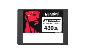 SSD|KINGSTON|480 GB|Serial ATA III|2.5"|Write speed 470 MB/s|Read speed 560 MB/s|876xTBW rating|MTBF 2000000 h|SEDC600ME/480G