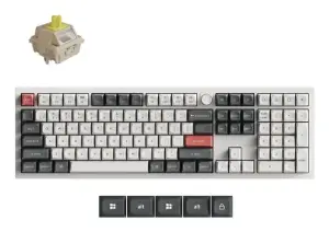 KEYBOARD WRL Q6 ULTRA/WHITE Q6U-P4 KEYCHRON