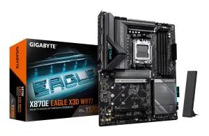 Mainboard|GIGABYTE|AMD X870E|Socket AM5|ATX|RAM DDR5-SDRAM|4xSlots|Wi-Fi Yes|Bluetooth Yes|4xNumber of M.2 (M) slots|X870EEAGLEXWF7
