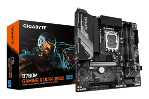 Mainboard|GIGABYTE|GIGABYTE B760M GAMING X DDR4 GEN5|Intel B760|LGA 1700|micro ATX|RAM DDR4-SDRAM|4xSlots|2xNumber of M.2 (M) slots|B760MGXDDR4GEN5