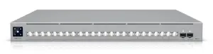 Switch|UBIQUITI|Switch type Managed|Switch layer L2/L3|Rack mounting Yes|Stackable Yes|Form factor 1U|24xRJ-45 ports|RJ-45 Ports Type 10G Ethernet (100/1000/10000)|8x2.5G Ethernet (copper) ports quantity|16x10G Ethernet (copper) ports quantity|2xSFP28 por