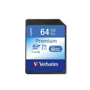 MEMORY SDXC 64GB UHS-I/VER44024 VERBATIM