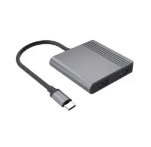 I/O ADAPTER USB-C TO HDMI/USB3/3IN1 A-CM-COMBO3-04 GEMBIRD