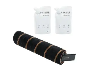 Vacuum Cleaner Accessory|DREAME|Soft Brush Roller*1+ Multi-Surface Floor Cleaner 300ml*2|Model VFBA|For V18S Aqua/Z10S Station/Z30S Station/R20 Ultra/R20 Ultra AquaCycle/Z30 Ultra|VFBA