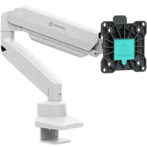 MONITOR ACC DESK MOUNT/13-32" BLK/WHT G80-BW ONKRON