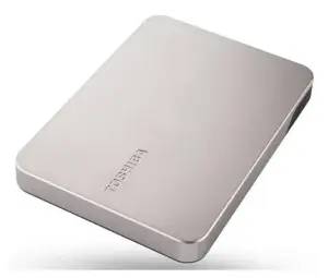 External HDD|TOSHIBA|1000 GB|Colour Silver|HDTX210ESCAA